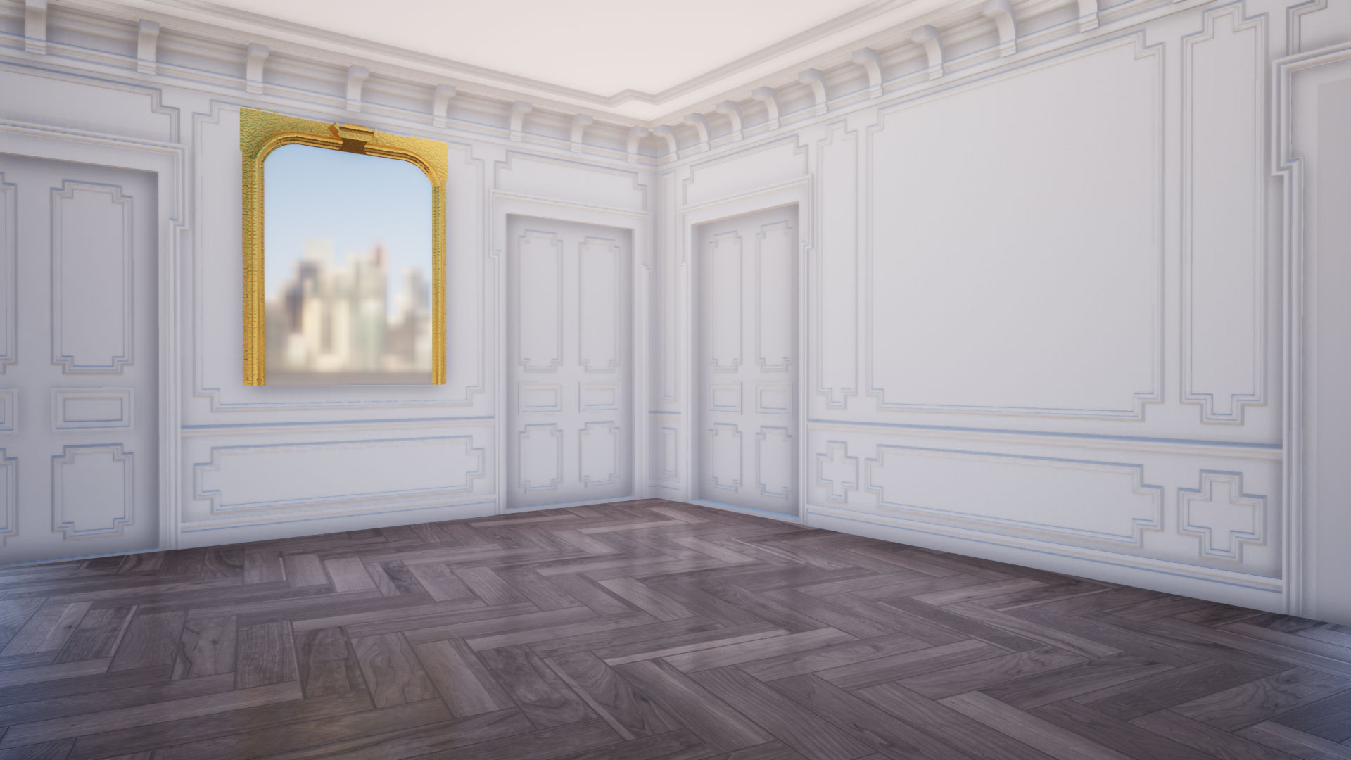 modélisation 3d de l'Immeuble saint-michel - Décoration intérieur