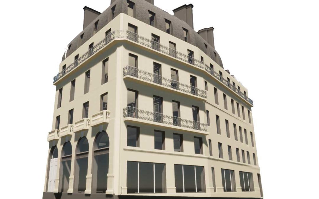 Immeuble Place Saint-Michel / Scan to BIM, DGM & Associés